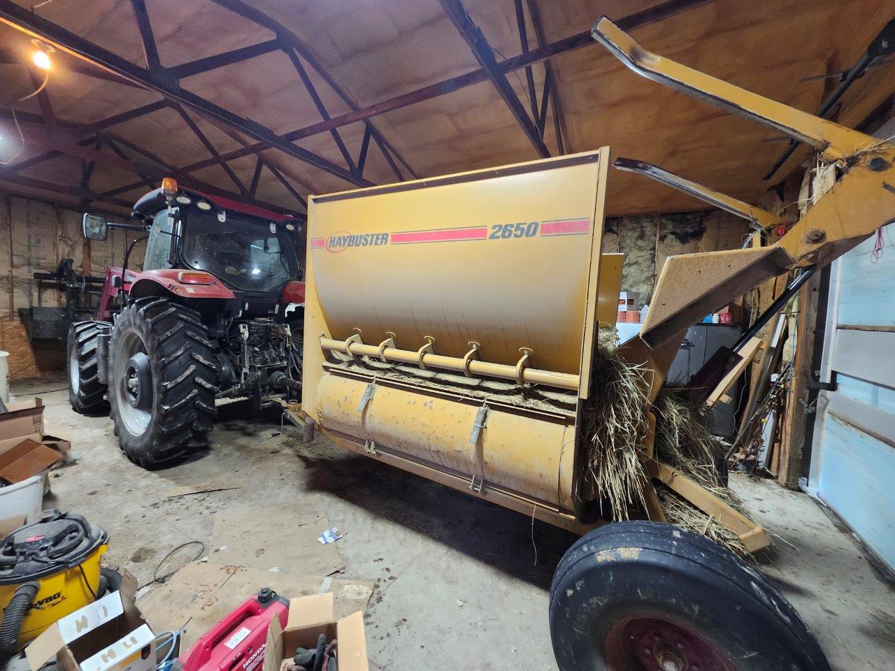 2008 Haybuster 2650 Bale Processor