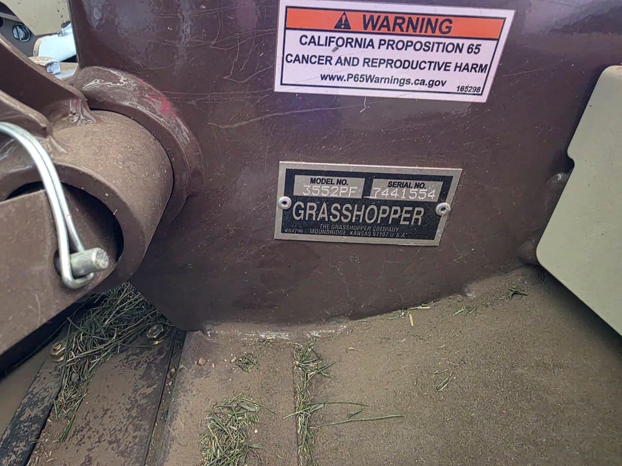 2024 Grasshopper 3552 Mower Deck