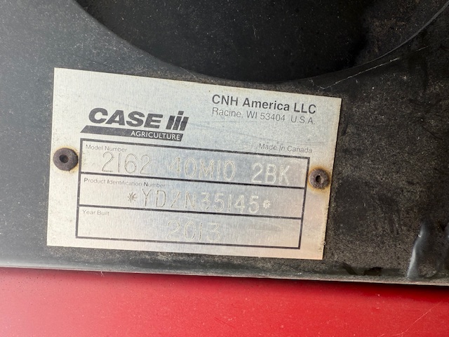 2013 Case IH 2162 Header Draper