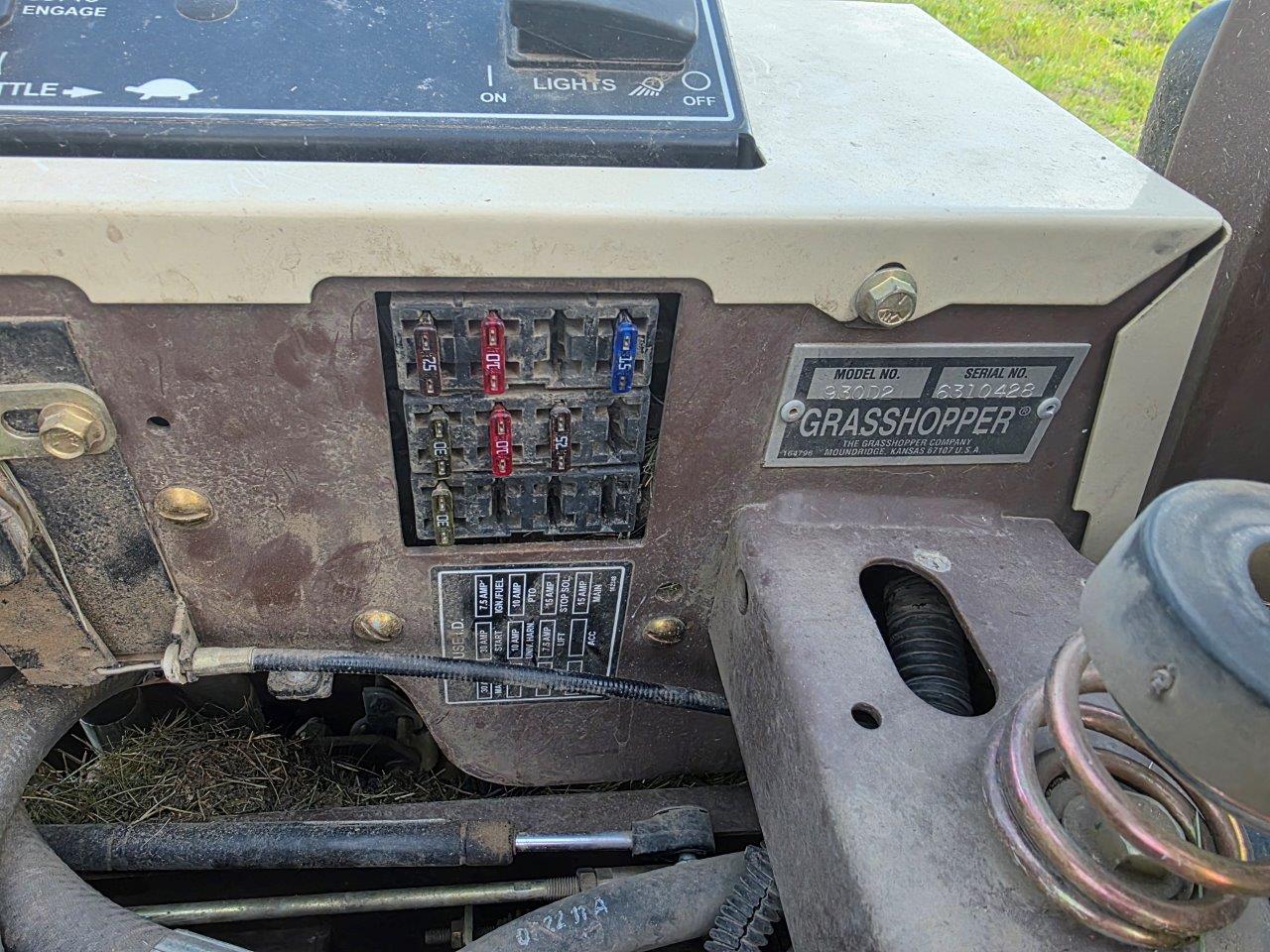 2013 Grasshopper 930D Lawn Tractor