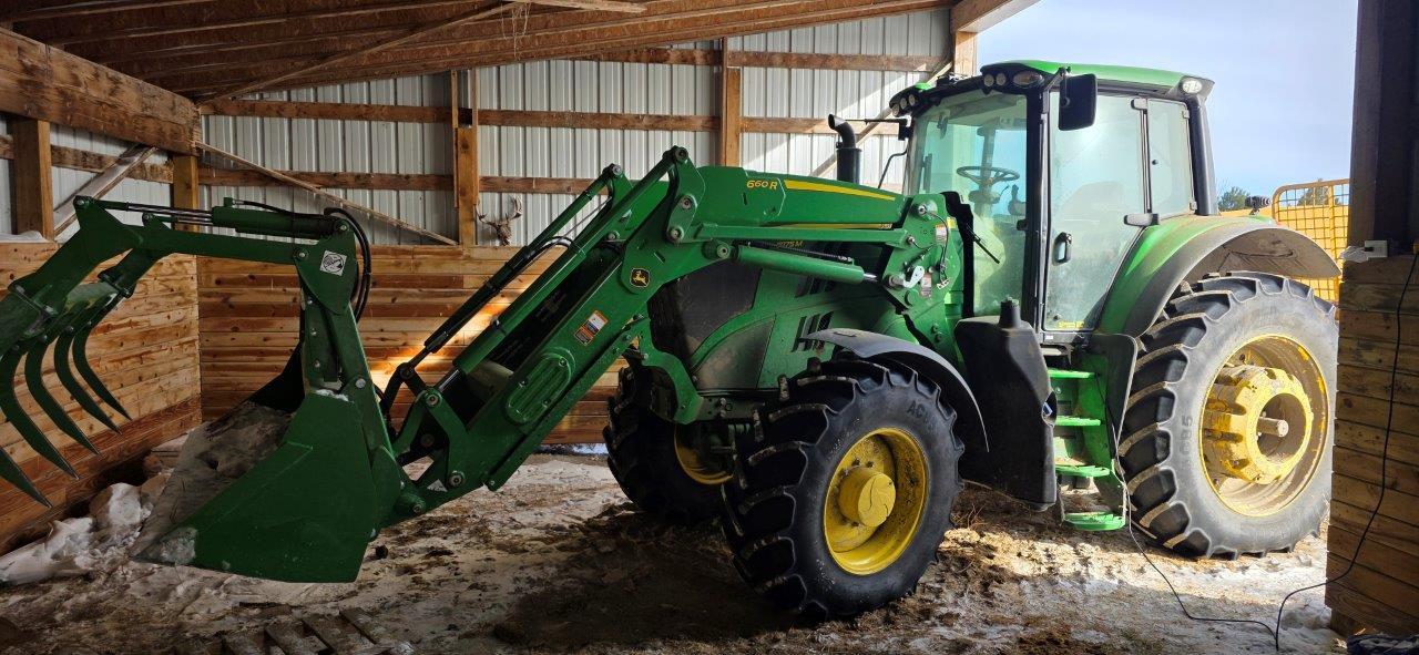 2022 John Deere 6175M Cab Tractor