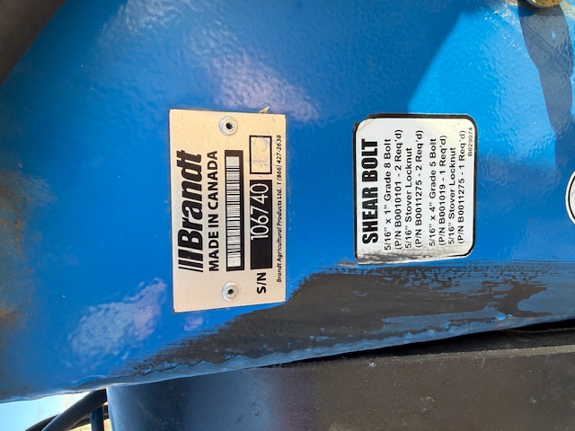 2013 Brandt 13x80 Grain Auger