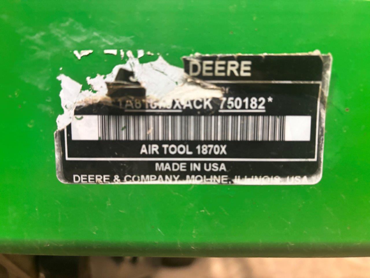 2013 John Deere 1870 Air Seeder