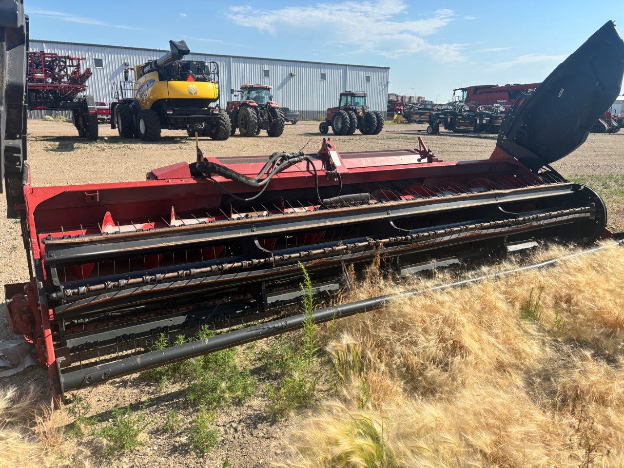 2011 Case IH HDX182 Header Hay