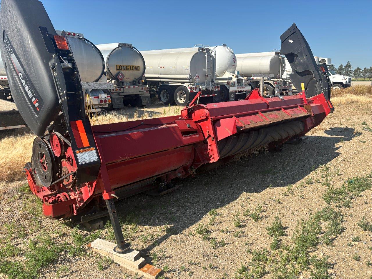 2011 Case IH HDX182 Header Hay