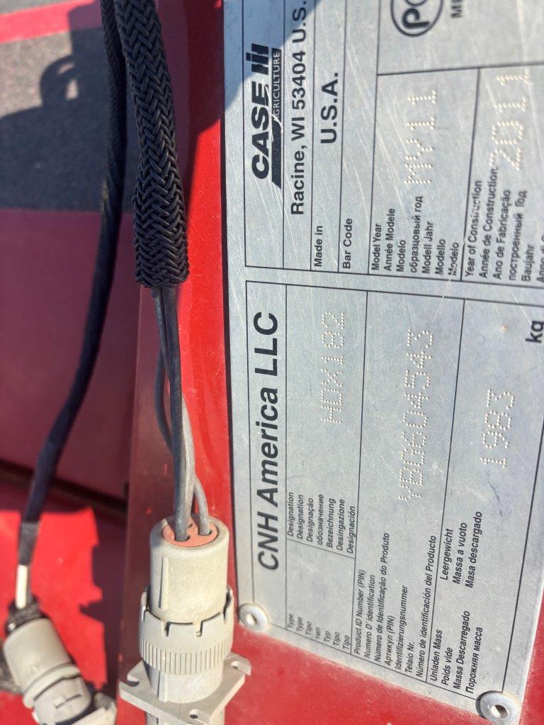 2011 Case IH HDX182 Header Hay