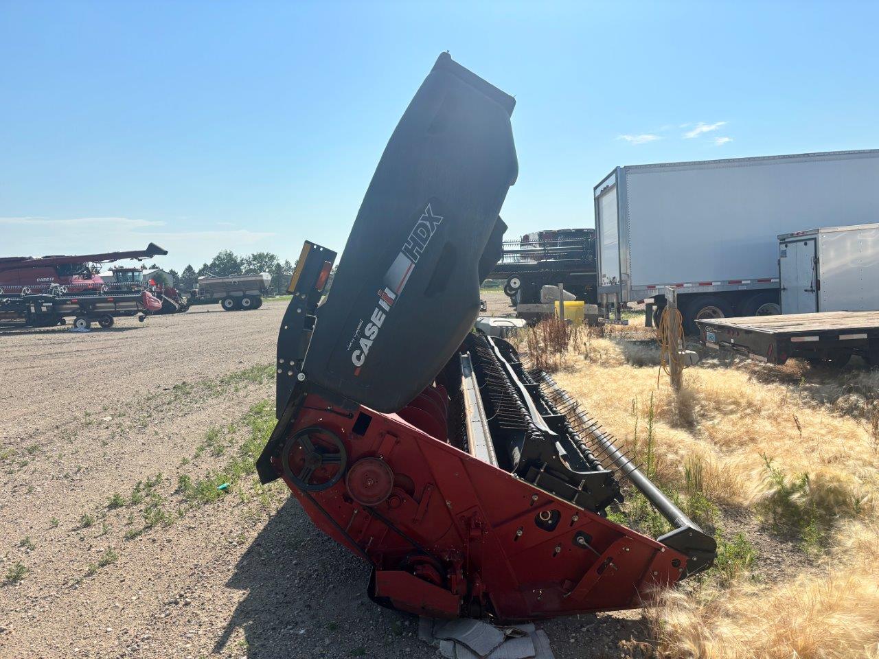 2011 Case IH HDX182 Header Hay