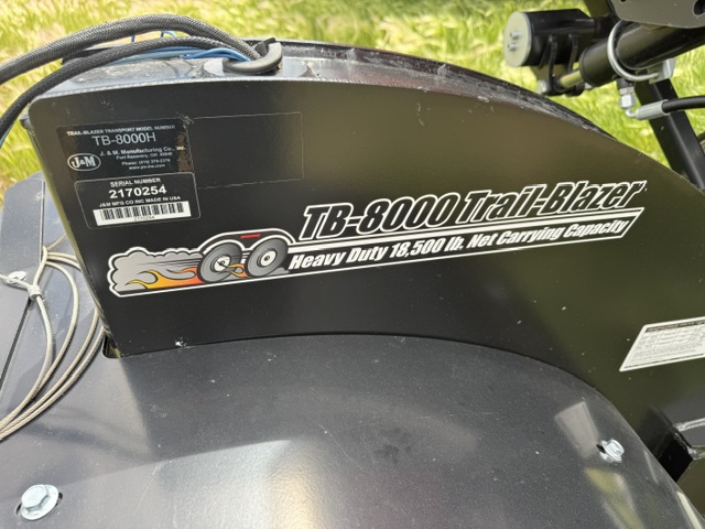 2021 J&M TB8000 Header Transport