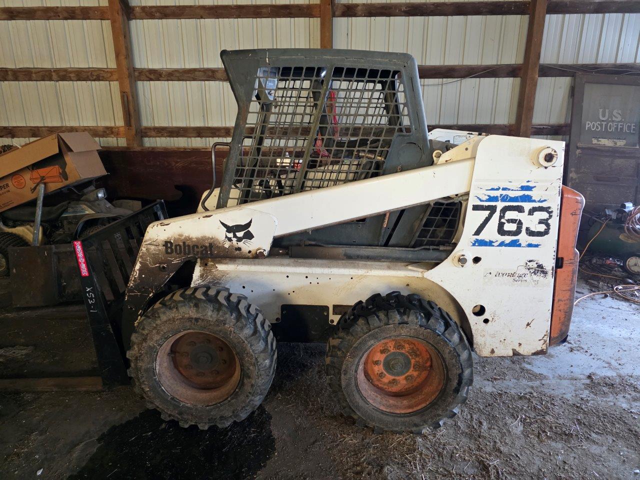 2000 Bobcat 763 Skid Steer Loader