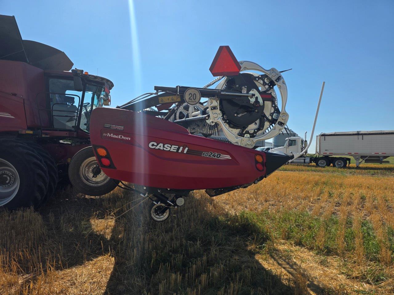 2025 MacDon FD240 Header Combine