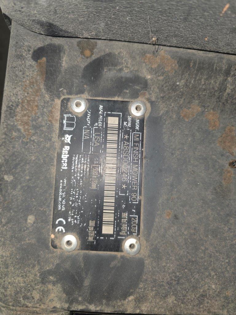 2009 Bobcat Finish Mower 90 Skid Steer Attachment