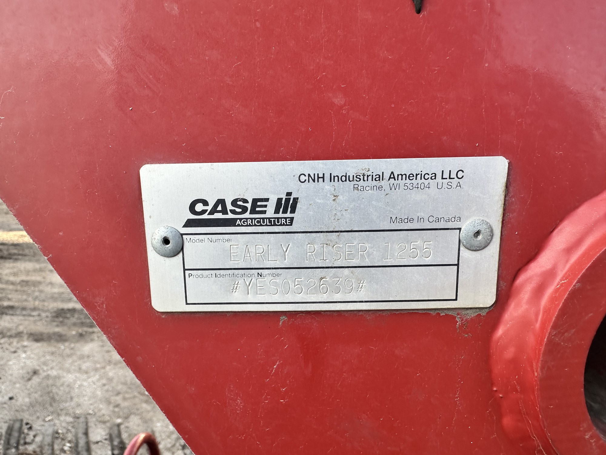 2015 Case IH 1255/24R Planter