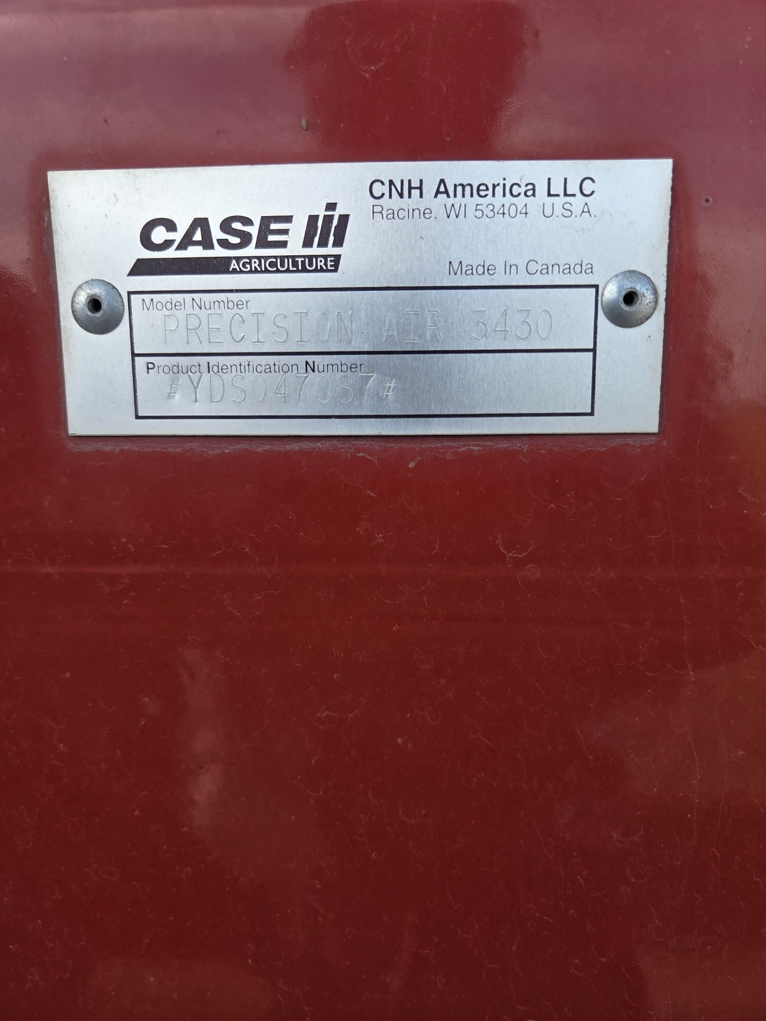 2013 Case IH PD500 PA3430 Air Drill