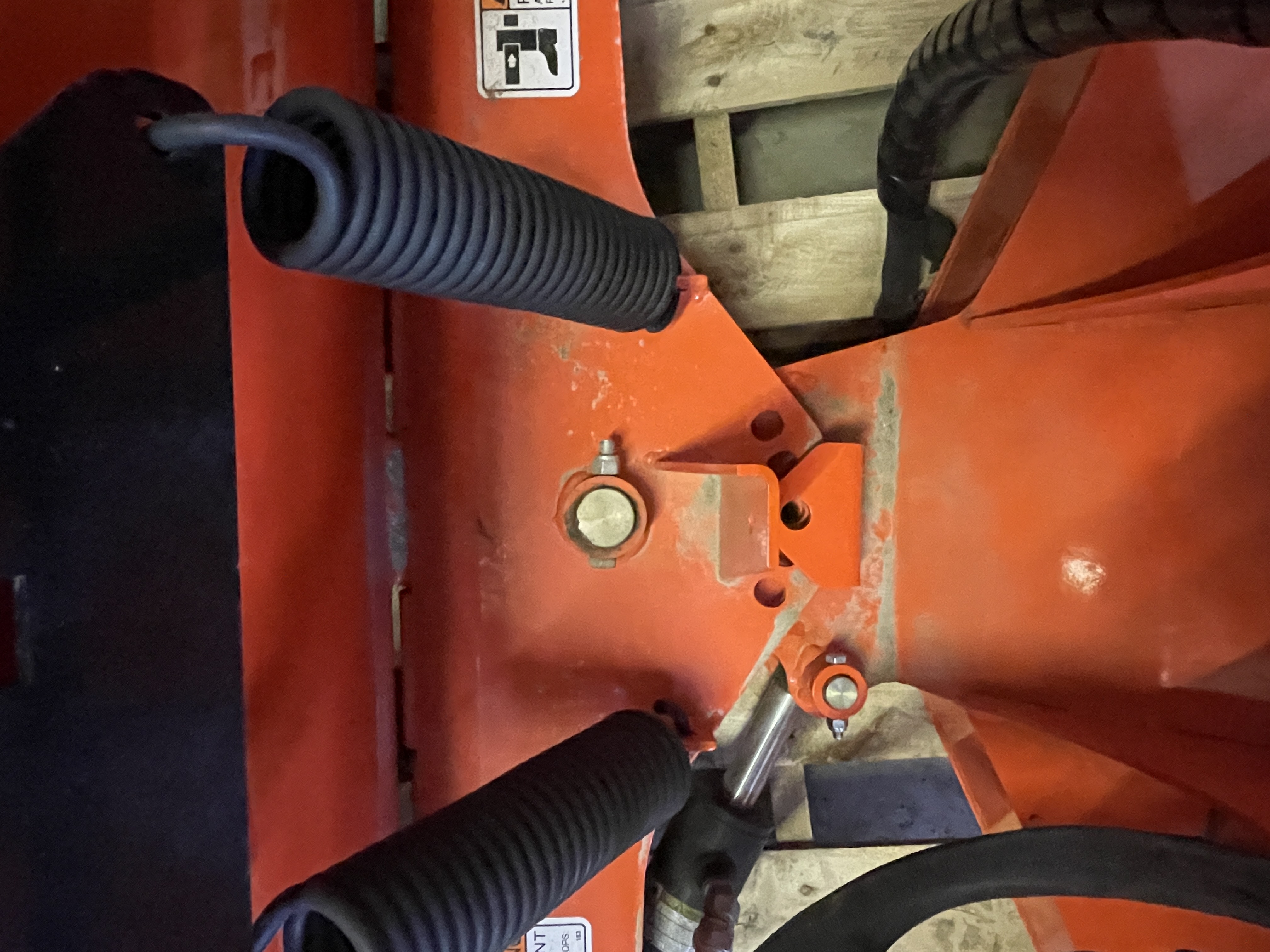 Kubota B2672 Blade Front