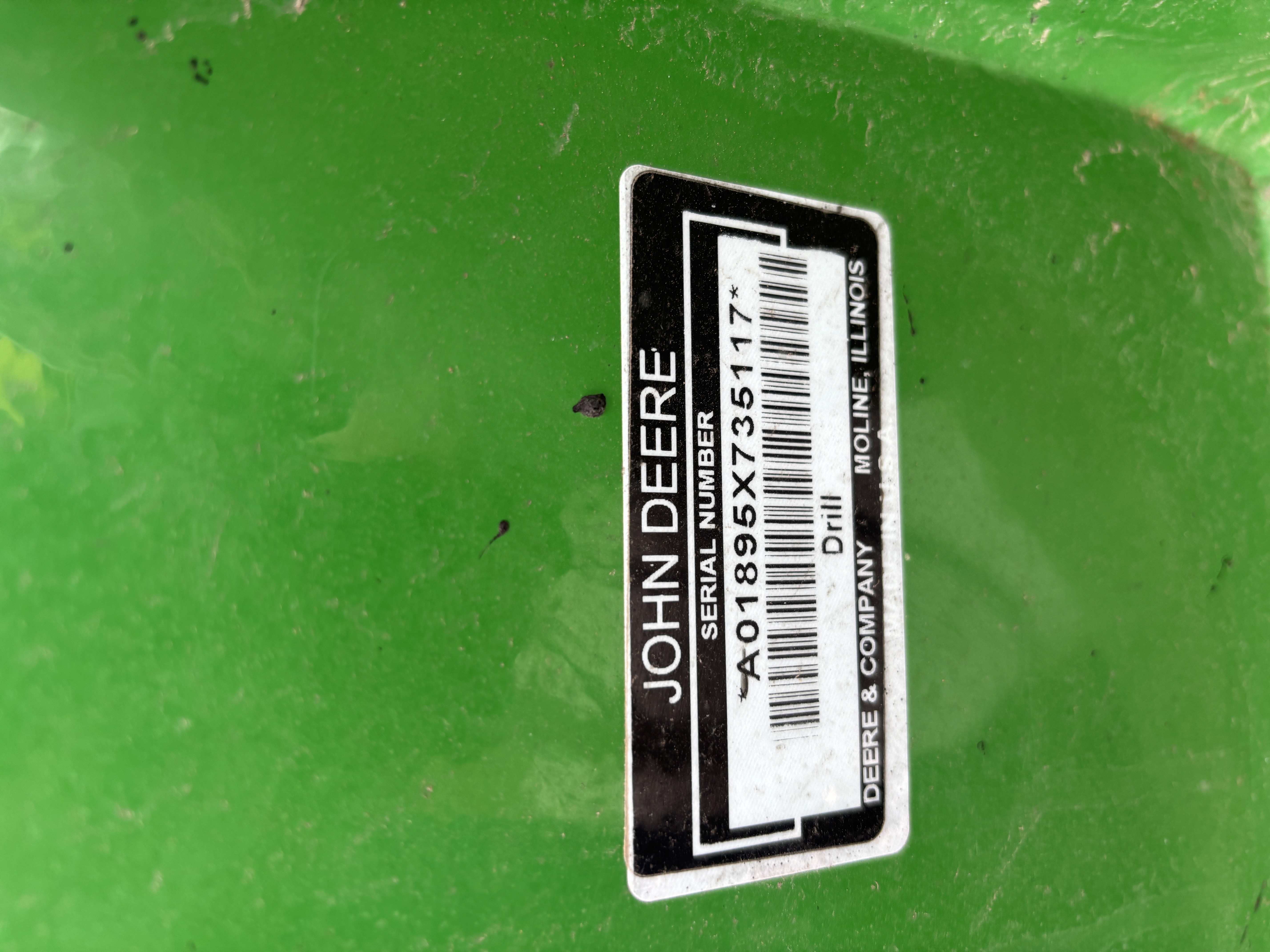 2010 John Deere 1895 Air Drill