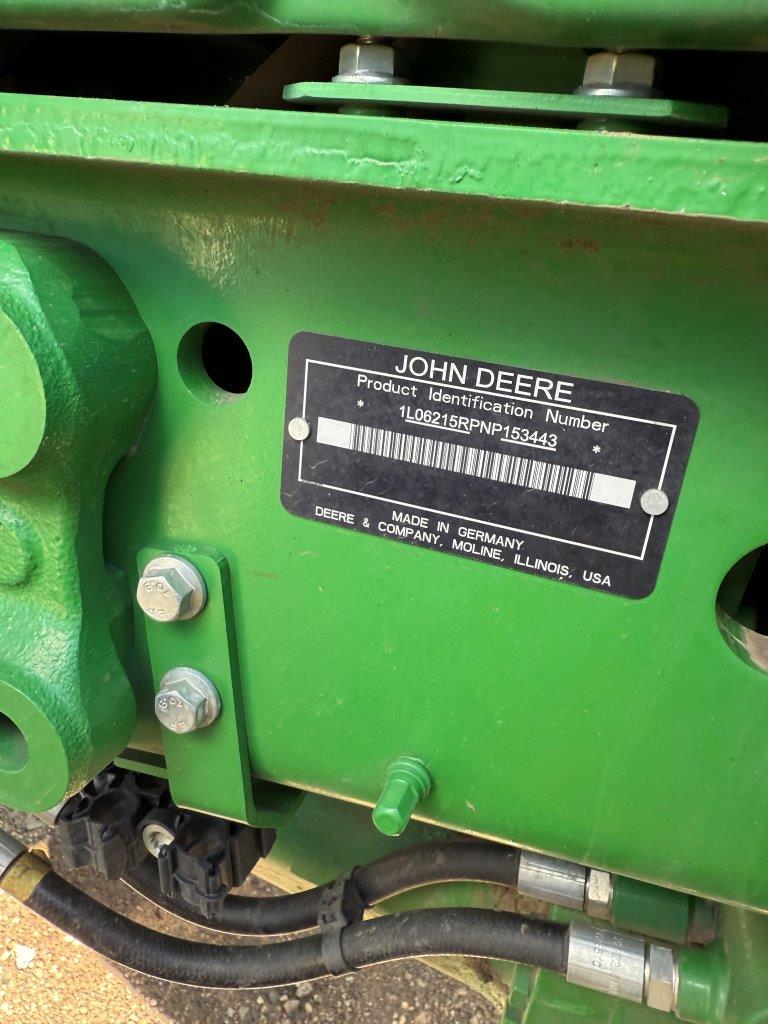 2023 John Deere 6R 215 Tractor