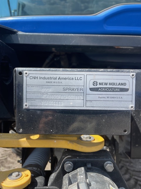2017 New Holland SP.400F Sprayer/High Clearance