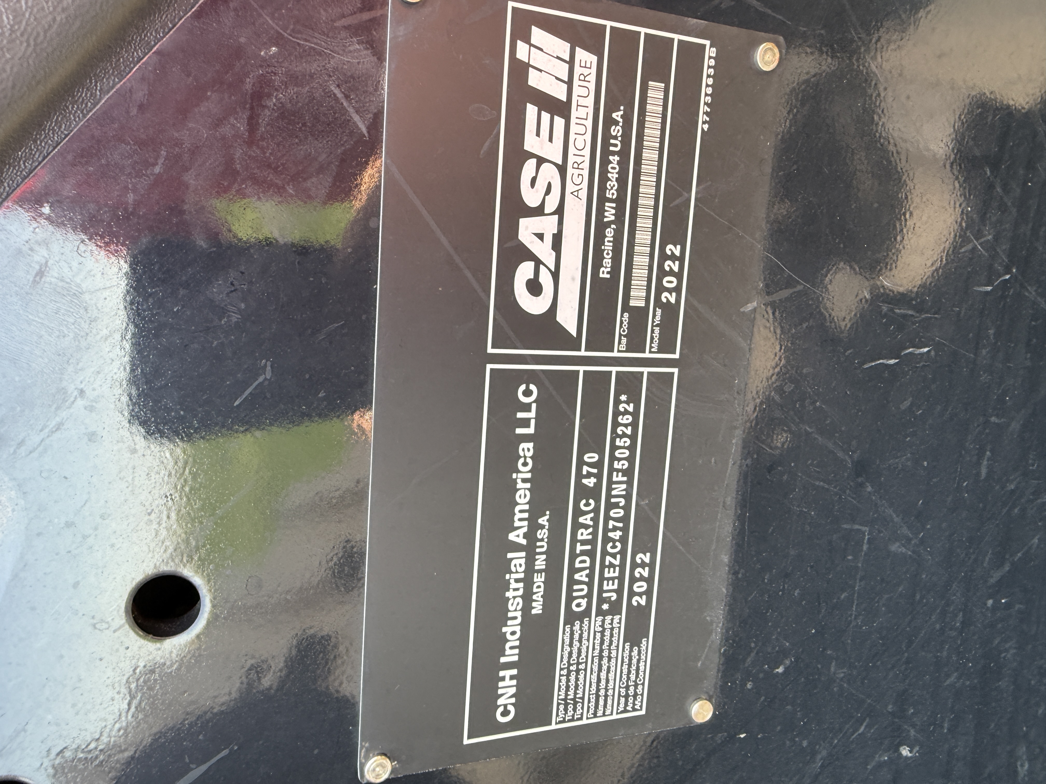 2022 Case IH Steiger 470 AFS Quad Tractor