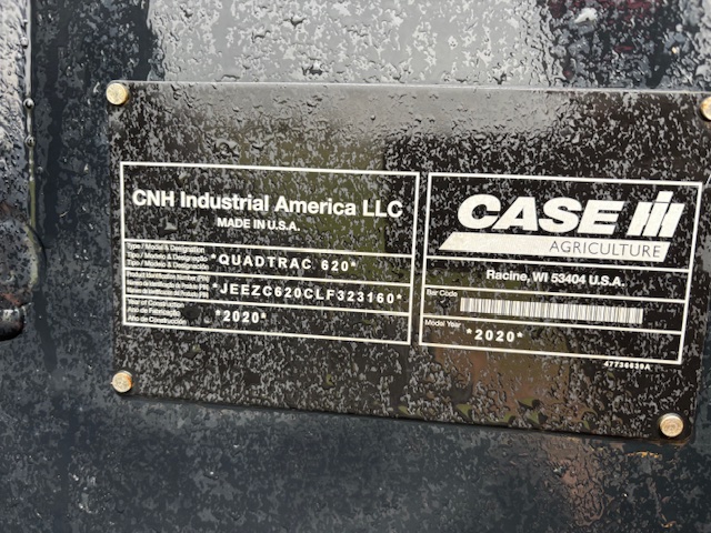2020 Case IH Steiger 620 AFS Quad Tractor