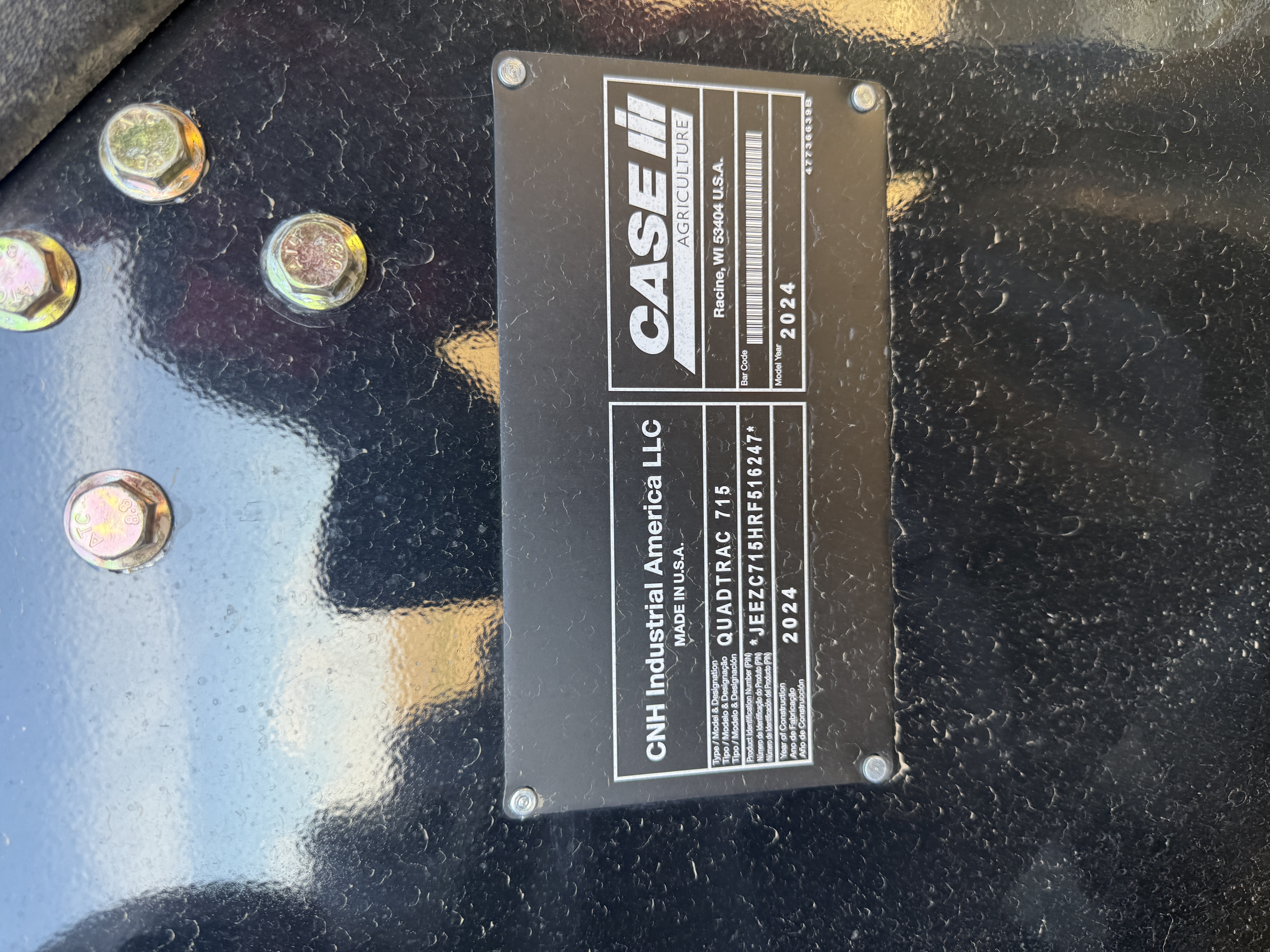 2024 Case IH STG715 Tractor