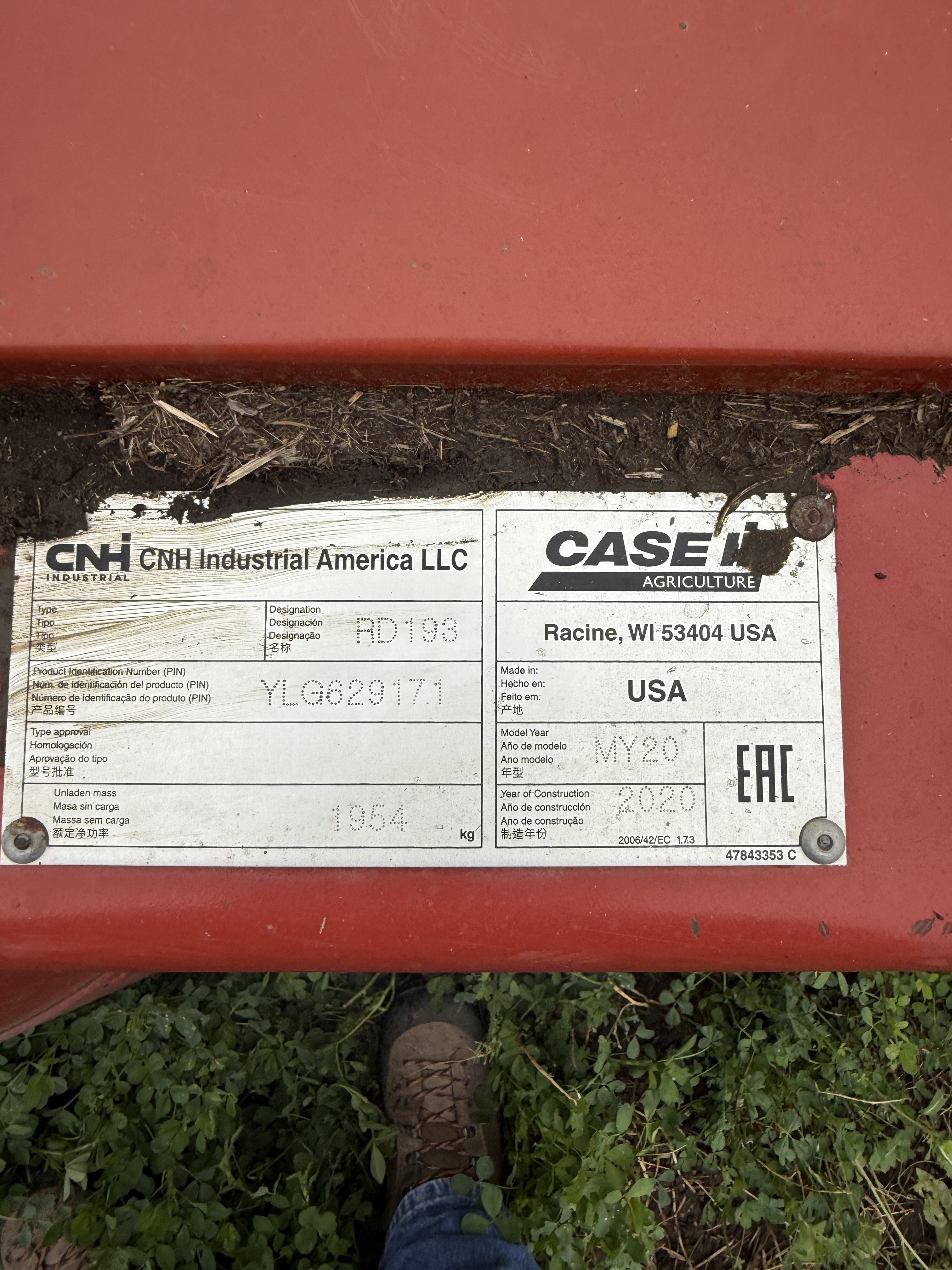 2021 Case IH WD2504 Windrower