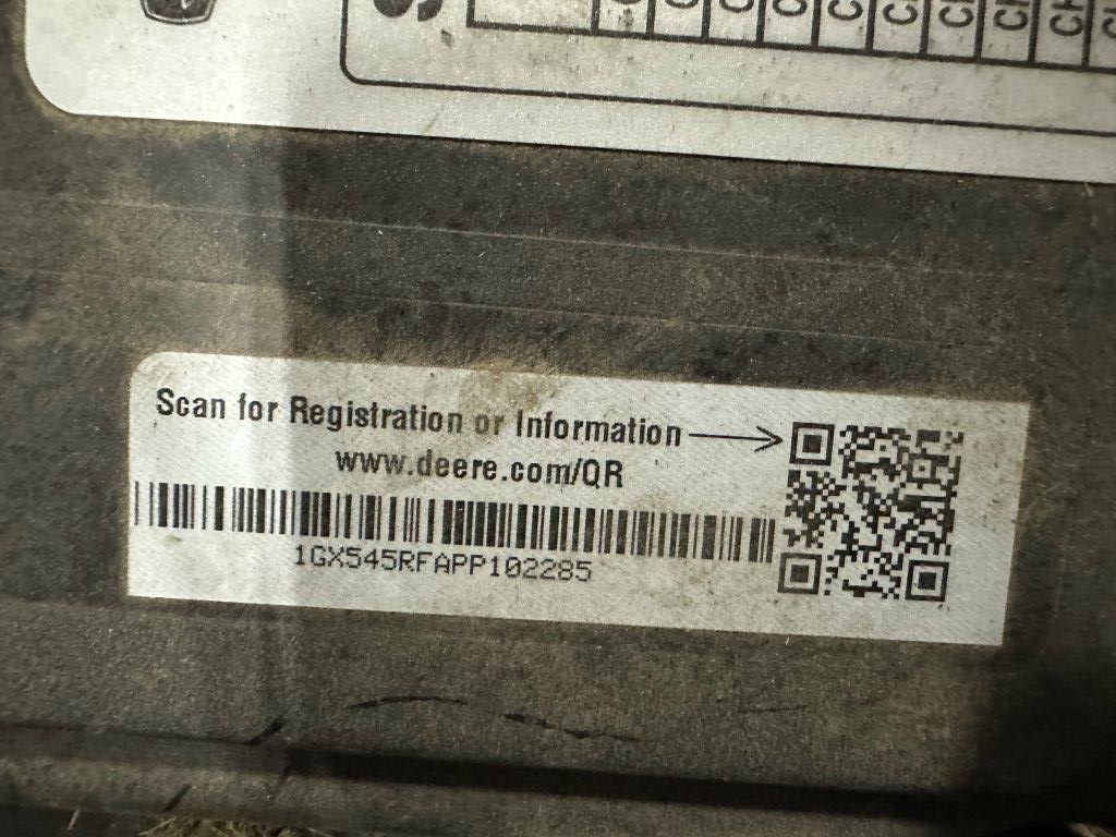 2023 John Deere Z545R Mower/Zero Turn