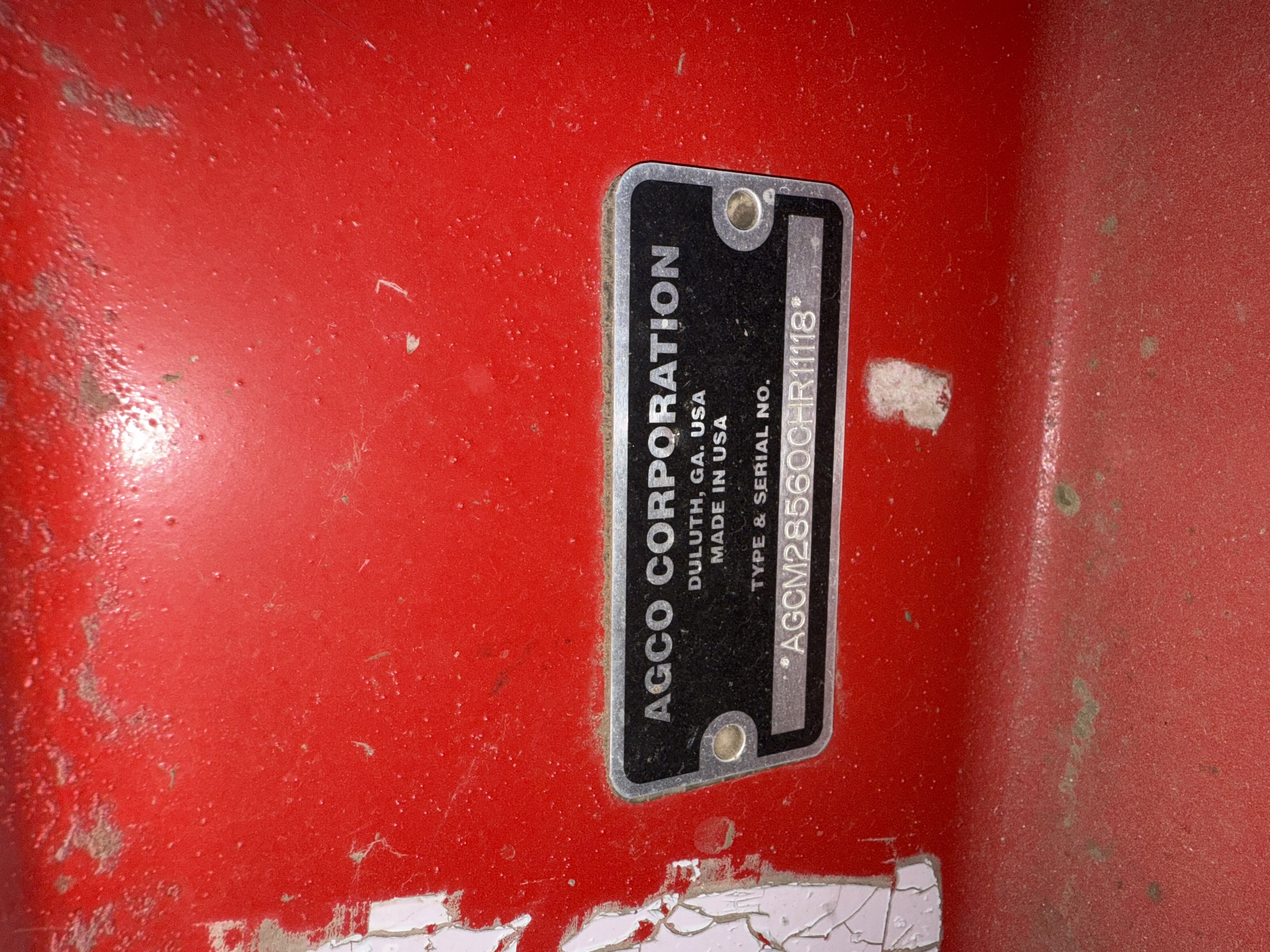 2012 Massey Ferguson 2856 Baler/Round