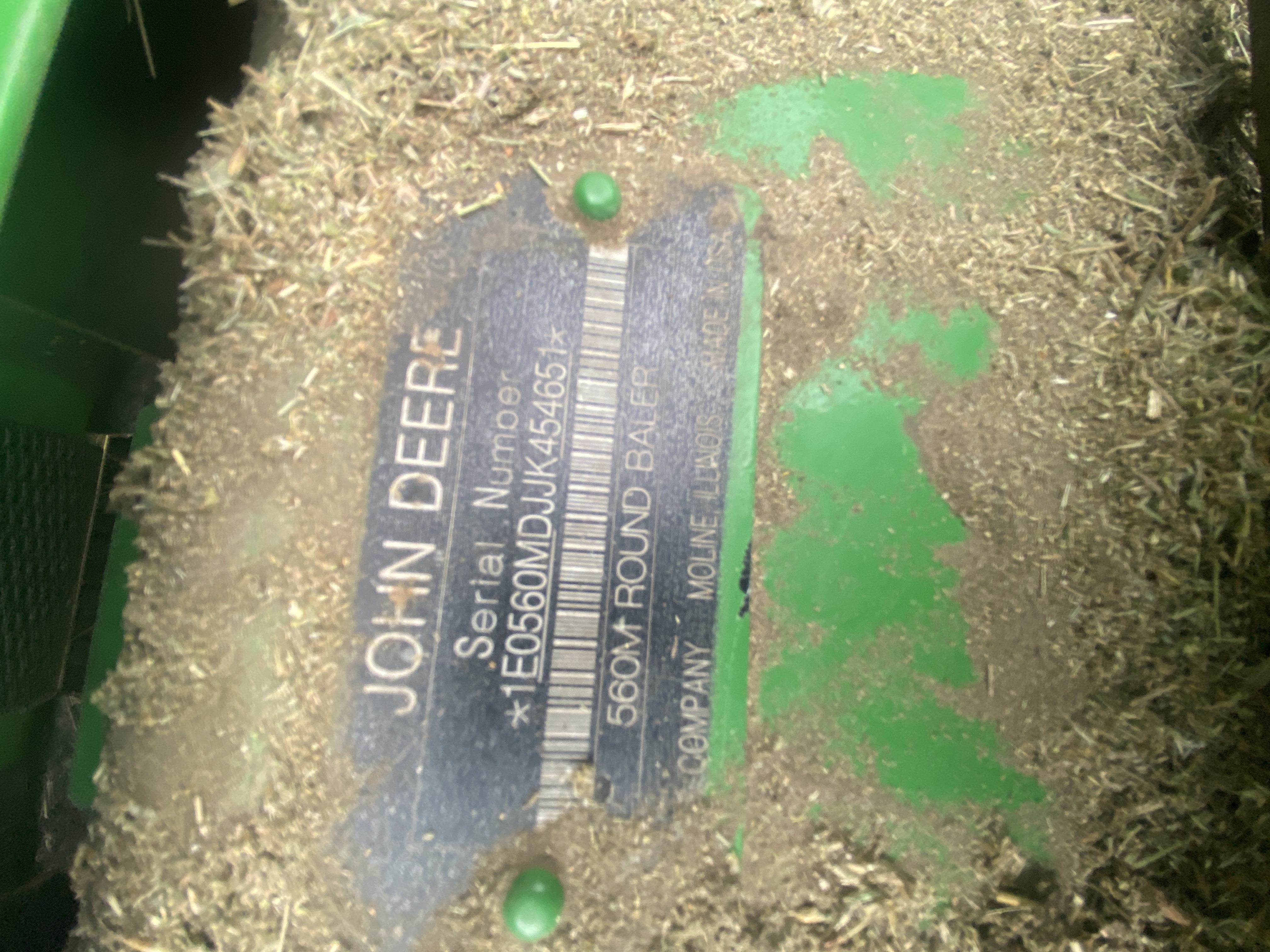 2019 John Deere 560M Baler/Round