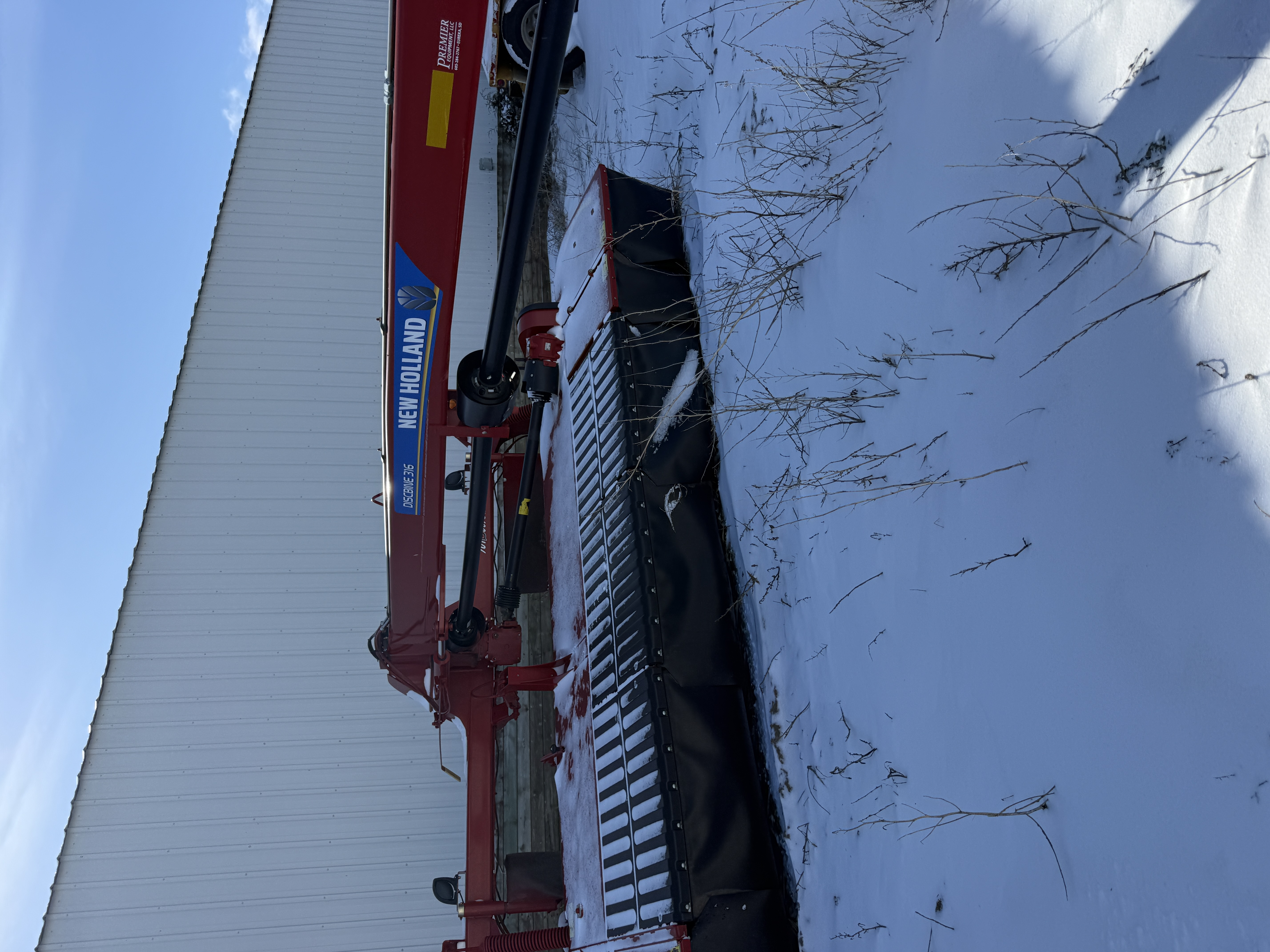 2021 New Holland 316 Mower Conditioner