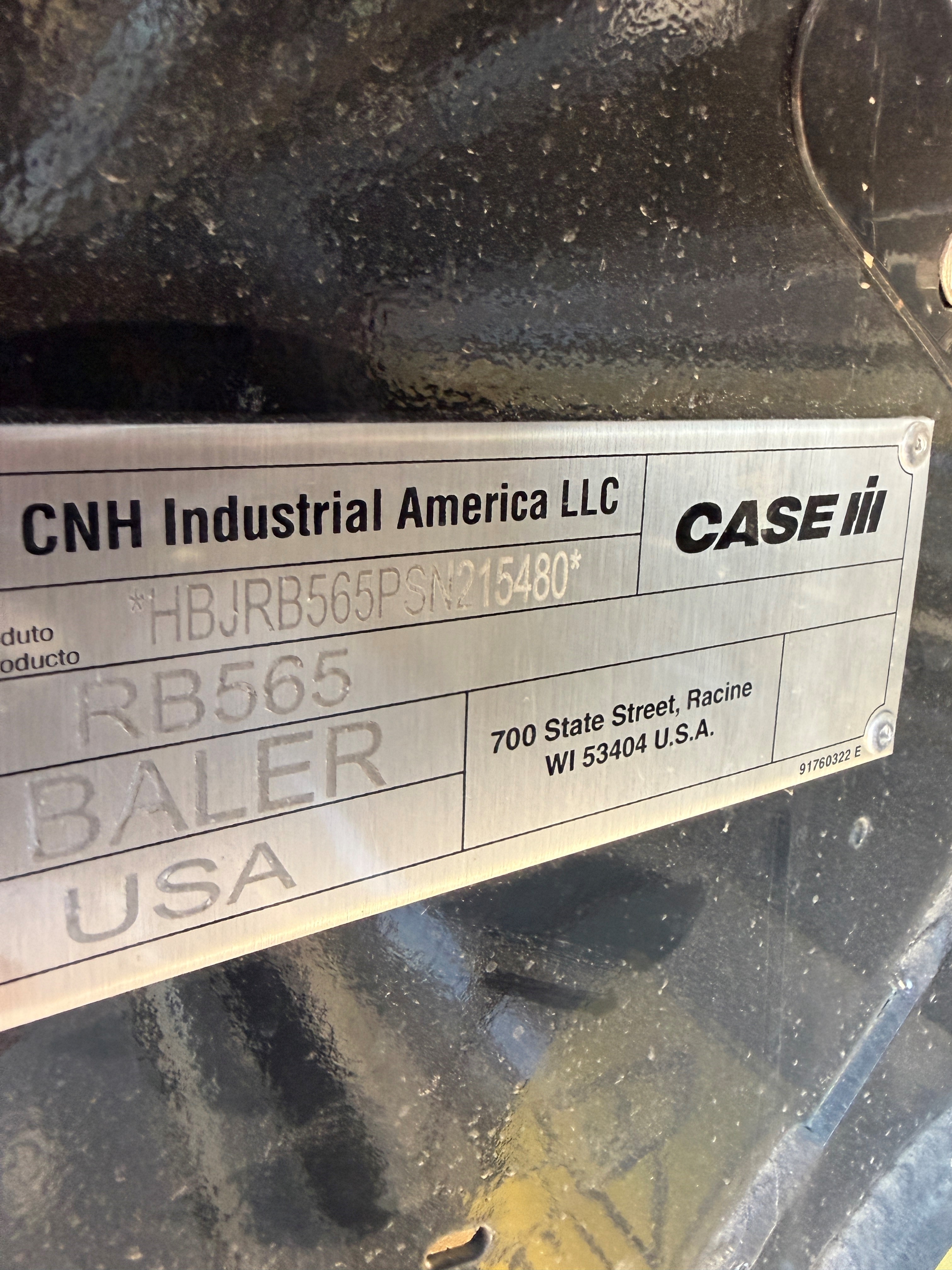 2025 Case IH RB565 Baler/Round