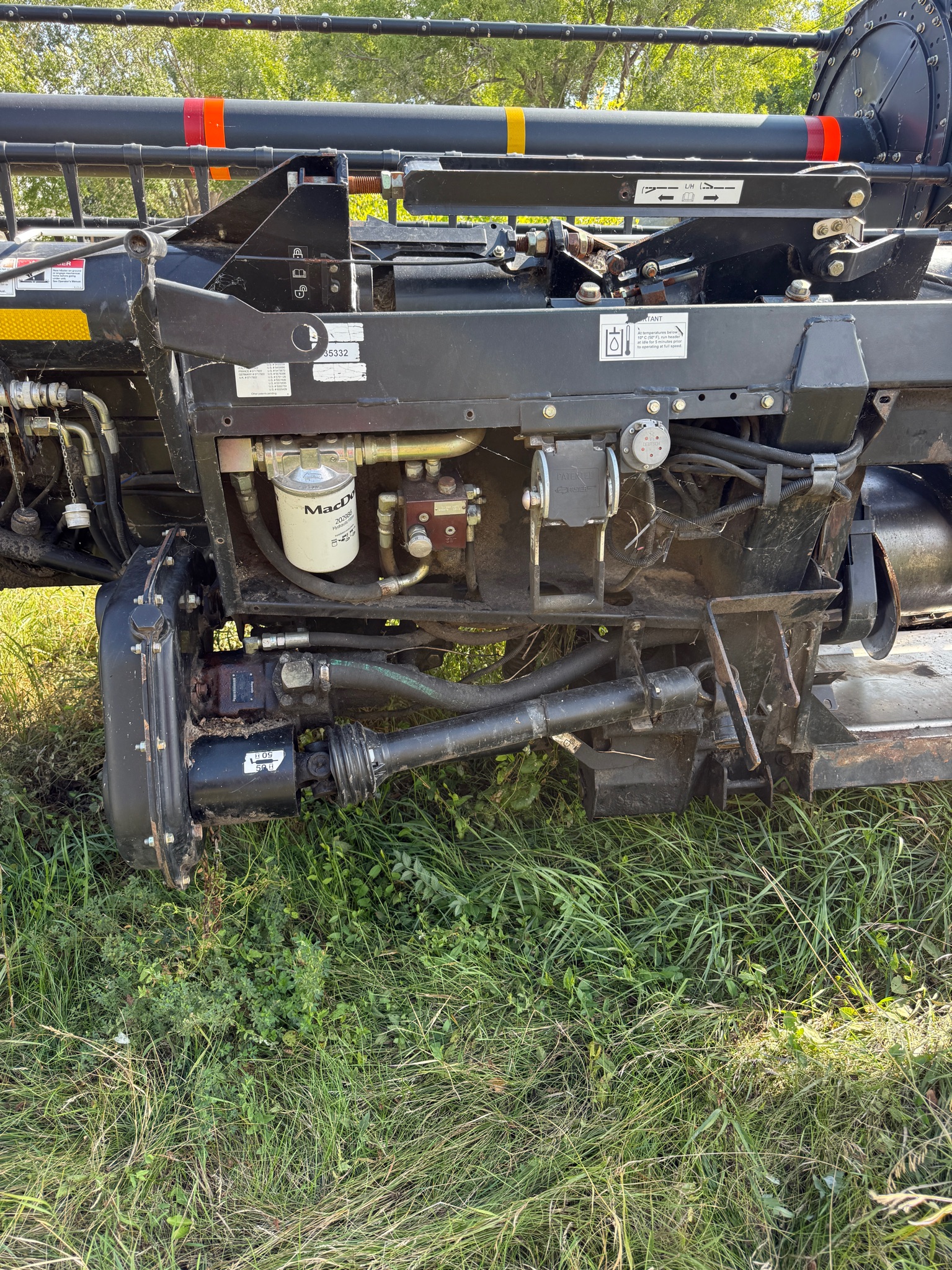 2007 MacDon FD70 Header Draper