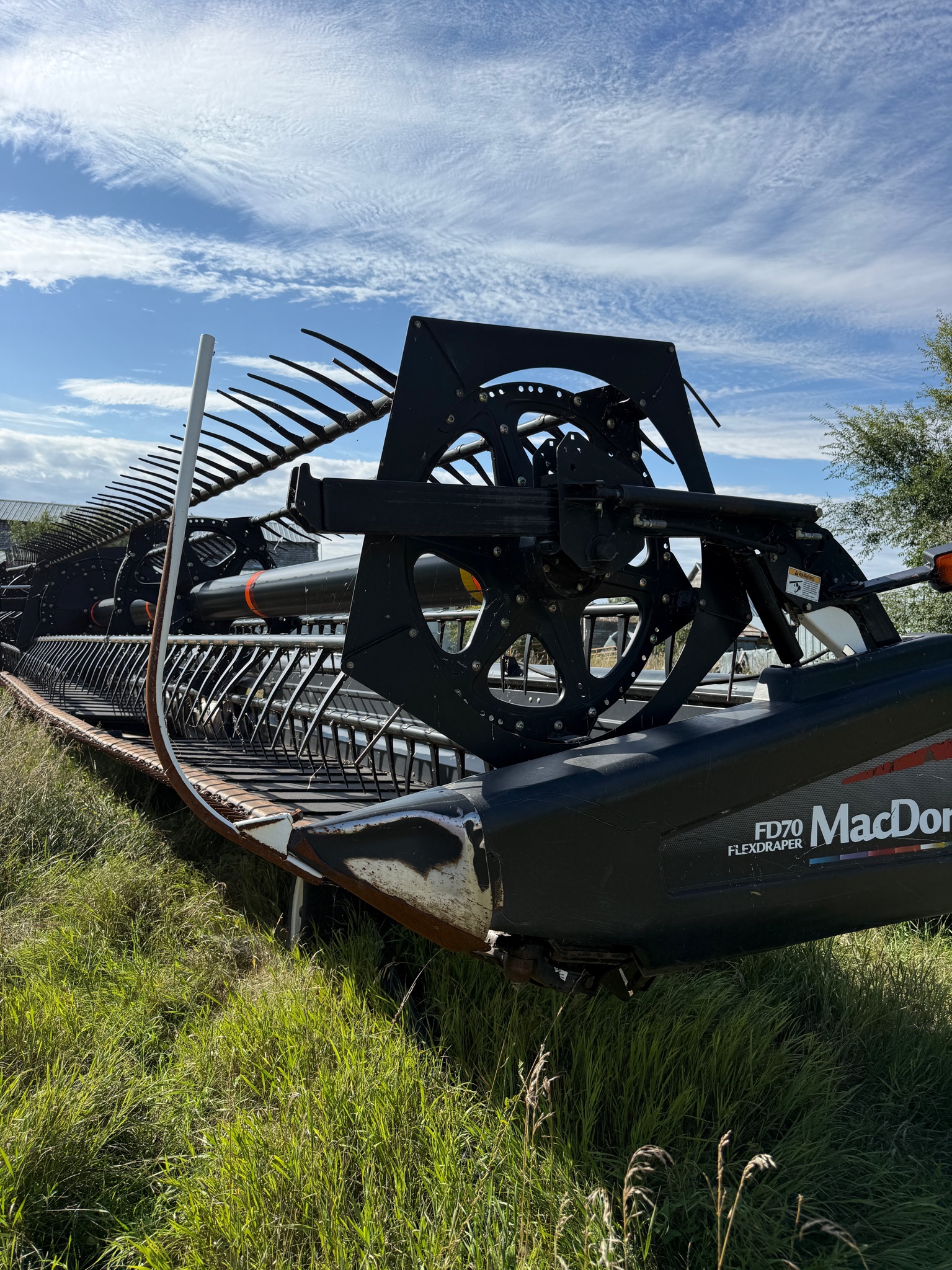 2007 MacDon FD70 Header Draper