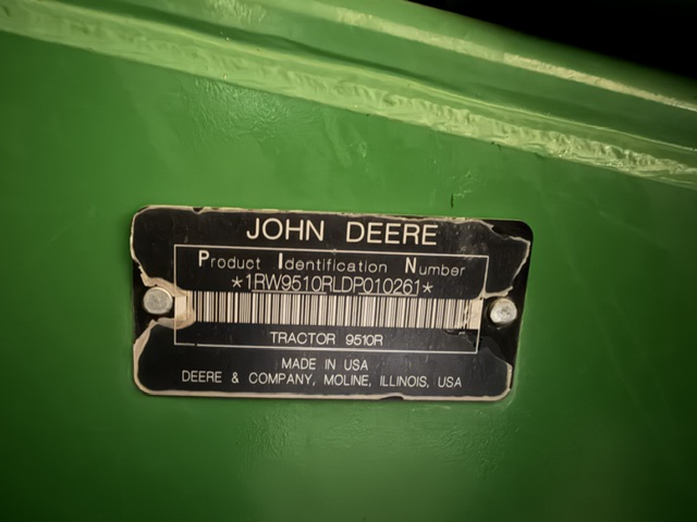 2014 John Deere 9510R Tractor