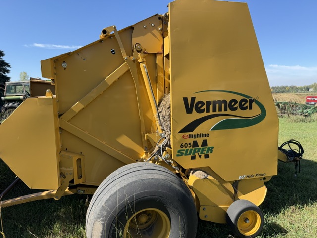 2009 Vermeer 605SM Baler/Round