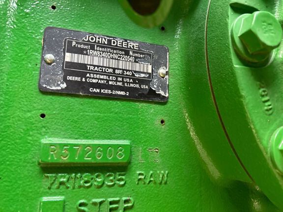 2023 John Deere 8R 340 Tractor