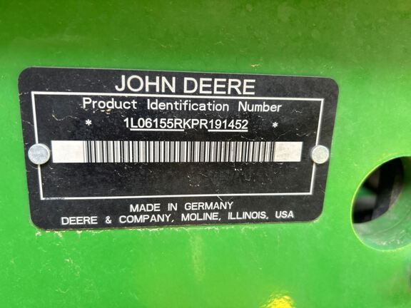 2023 John Deere 6R 155 Tractor