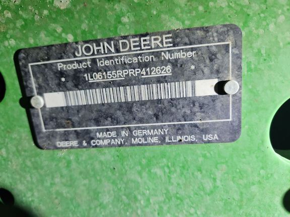 2024 John Deere 6R 155 Tractor