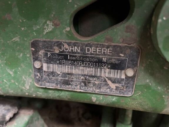 2014 John Deere 6140R Tractor