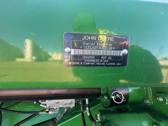 2025 John Deere RD45F Header Combine