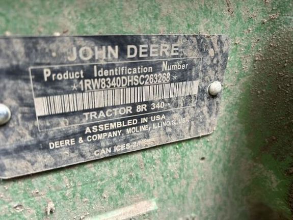 2025 John Deere 8R 340 Tractor