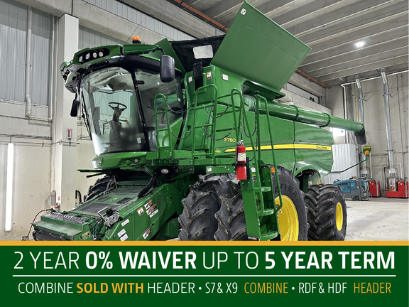 2020 John Deere S780 Combine