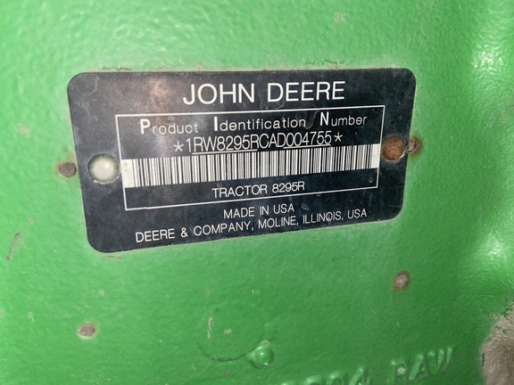 2010 John Deere 8295R Tractor