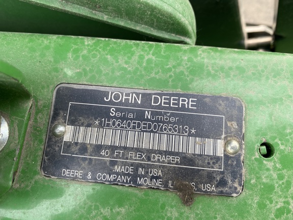 2014 John Deere 640FD Header Combine