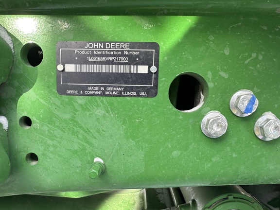 2024 John Deere 6R 165 Tractor