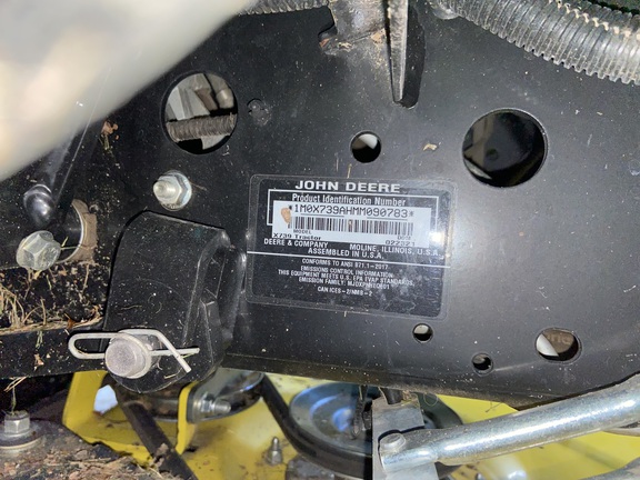 2021 John Deere X739 Garden Tractor