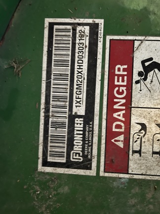 2013 John Deere GM2084R Mower/Rotary Cutter