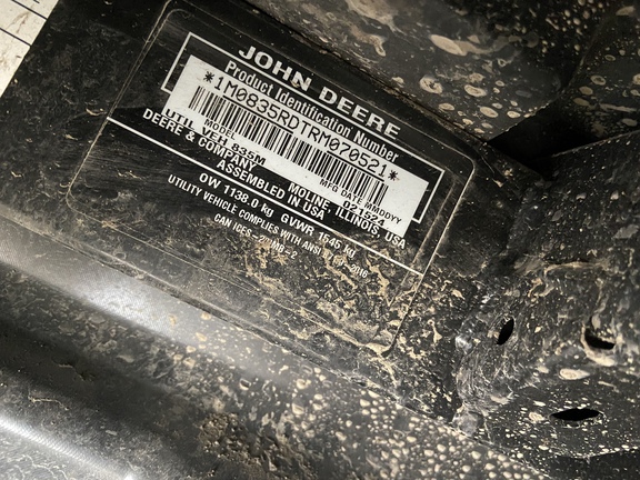 2024 John Deere XUV 835R Signature AutoTrac Ready ATV