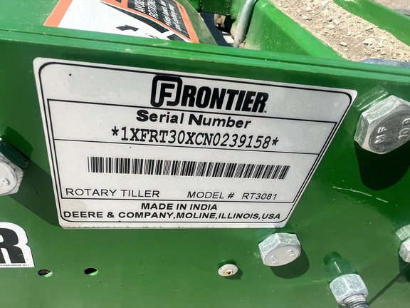 2022 Frontier RT3081 Misc