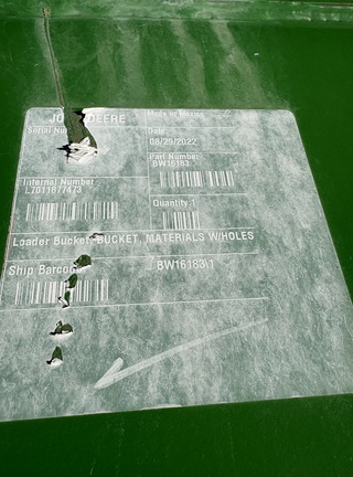 2022 John Deere BW16183 73" Materials Bucket for CUT carrier Misc