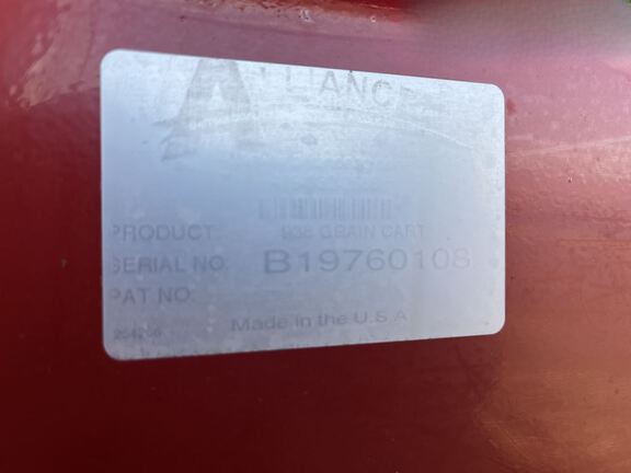 2002 Parker 938 Grain Cart